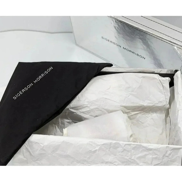 Sigerson Morrison Women's Avis Nude Raffia Thong Sandals Size 7 (MSRP $250) - Picture 8 of 9